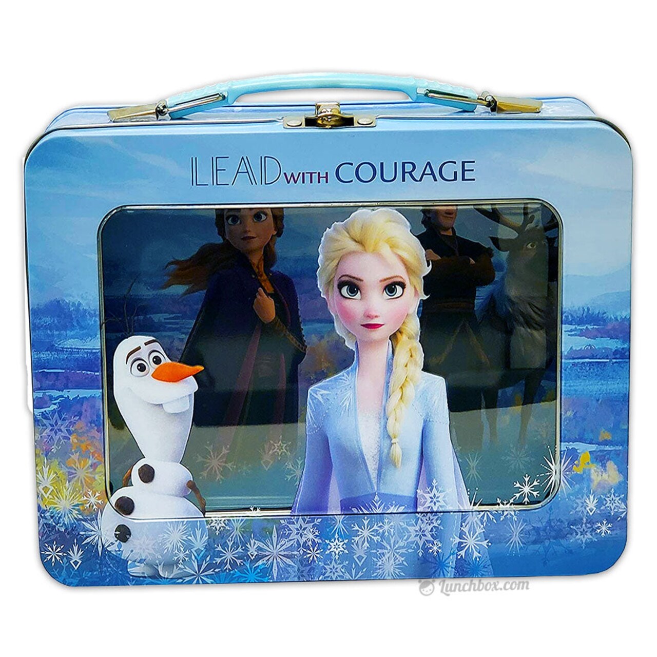 Frozen Metal Lunch Box Disney Kids Lunch Container Durable Stylish Design